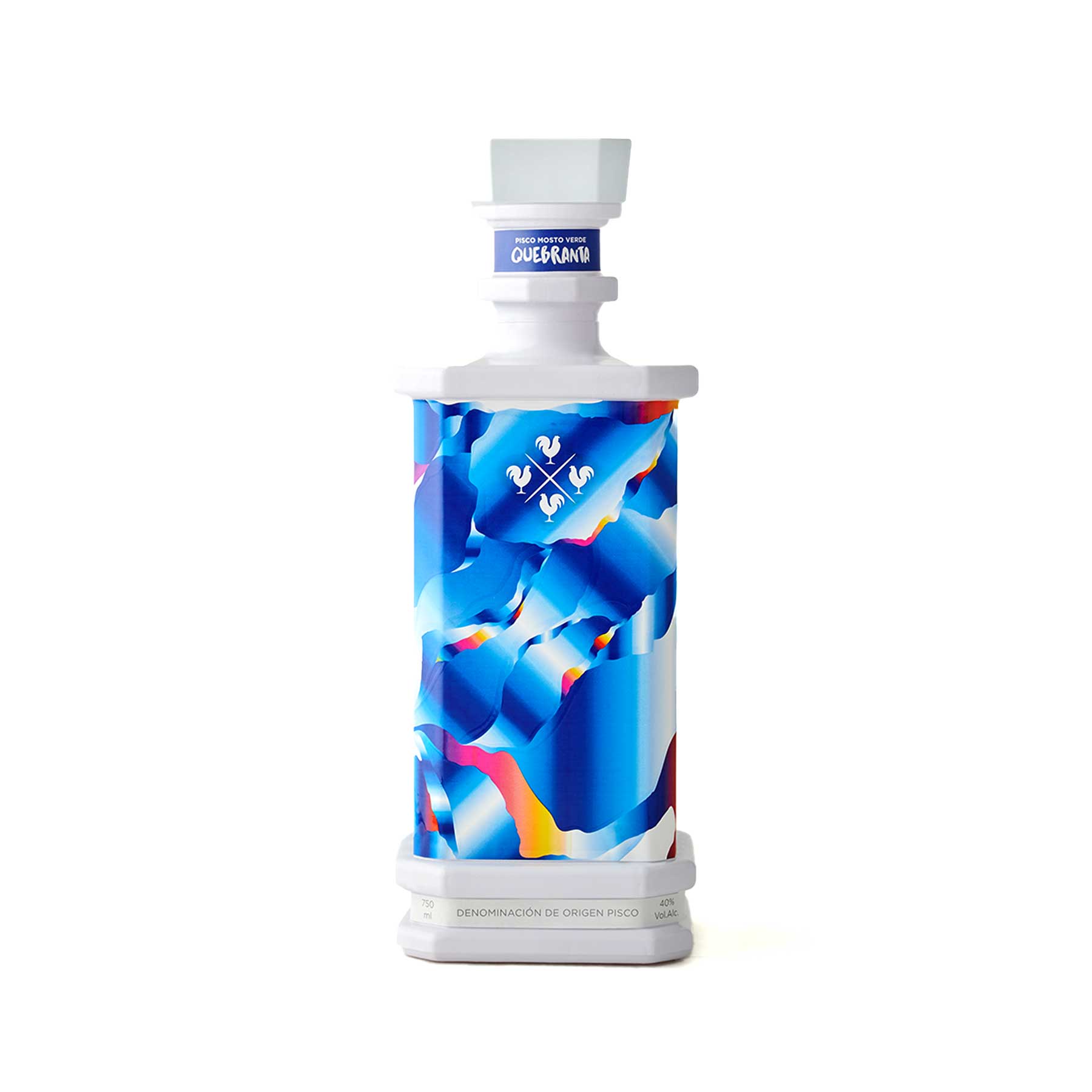 PISCO CUATRO GALLOS M/V QUEBRANTA COLECCION ARTISTA X 750ML