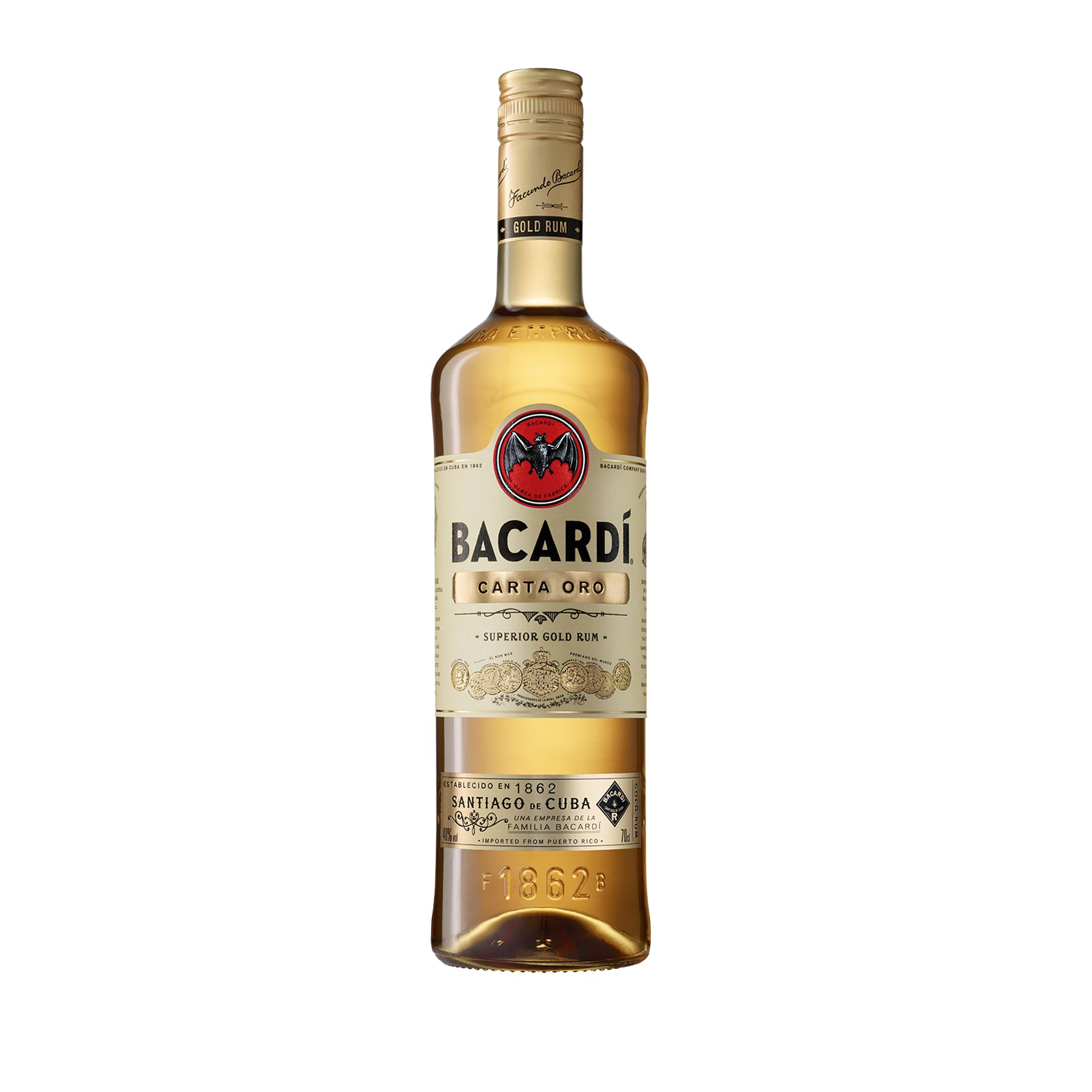 RON BACARDI CARTA ORO X 750 ML