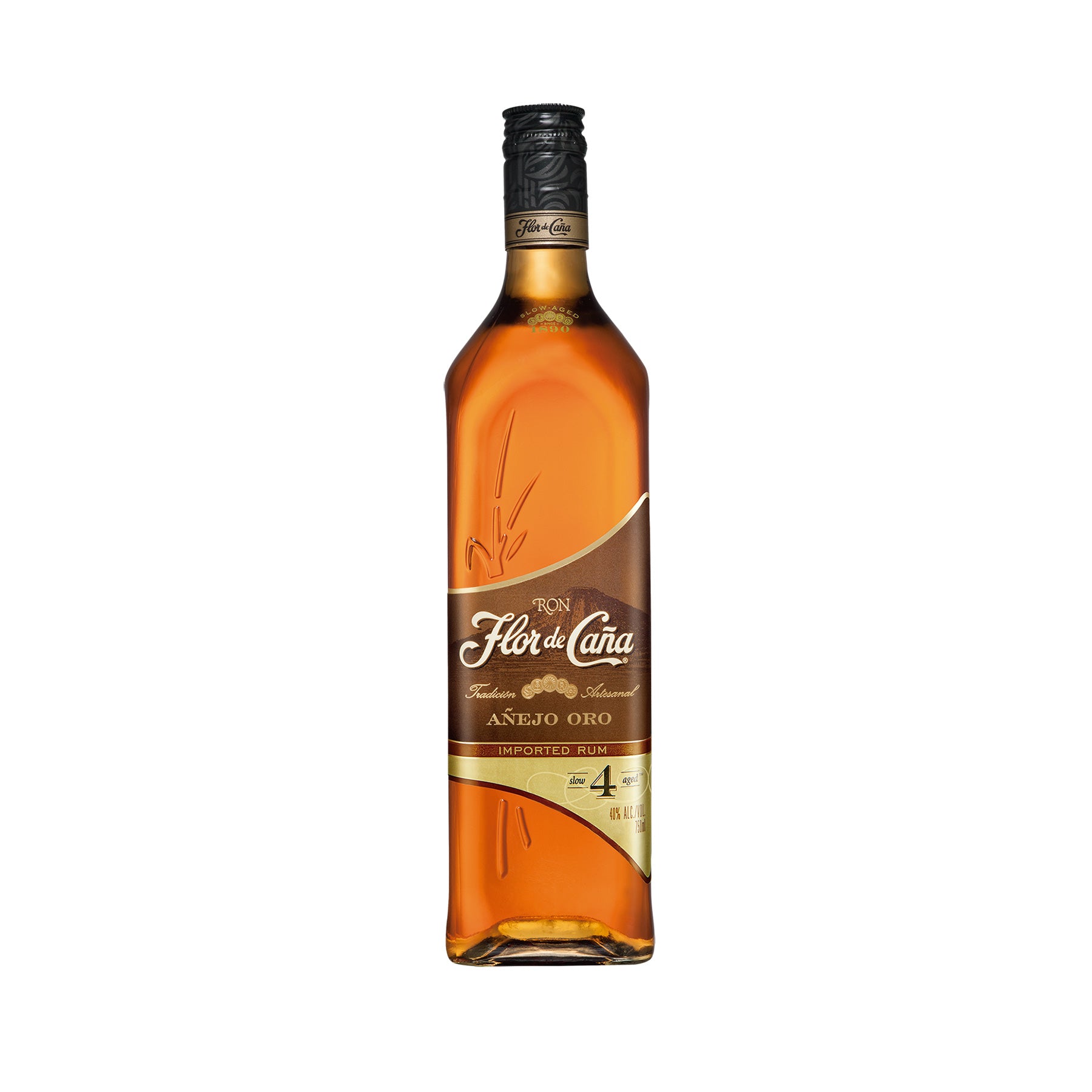 RON FLOR DE CAÑA 4 AÑOS X 750ML