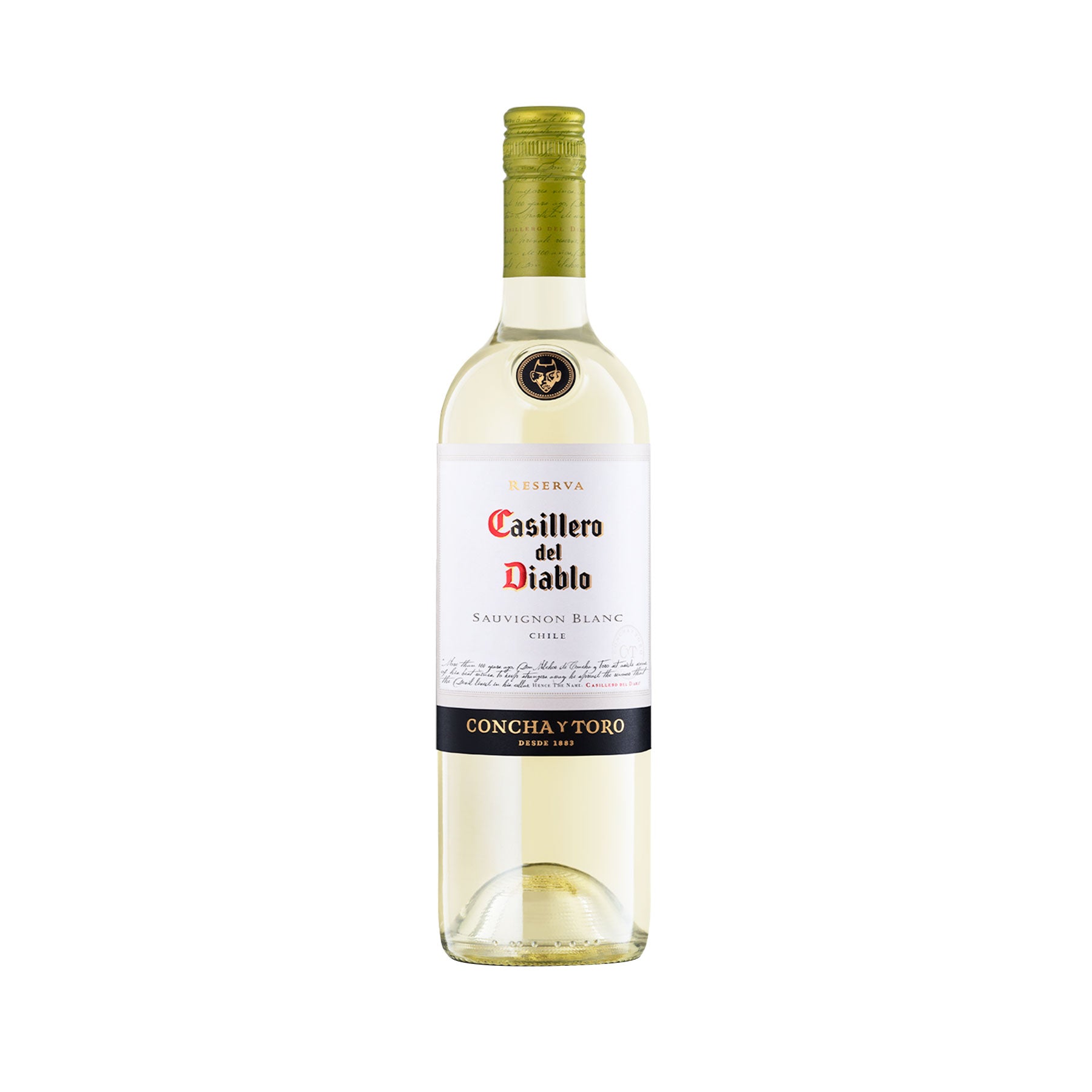 VINO CASILLERO DEL DIABLO RESERVA SAUVIGNON BLANC X 750ML
