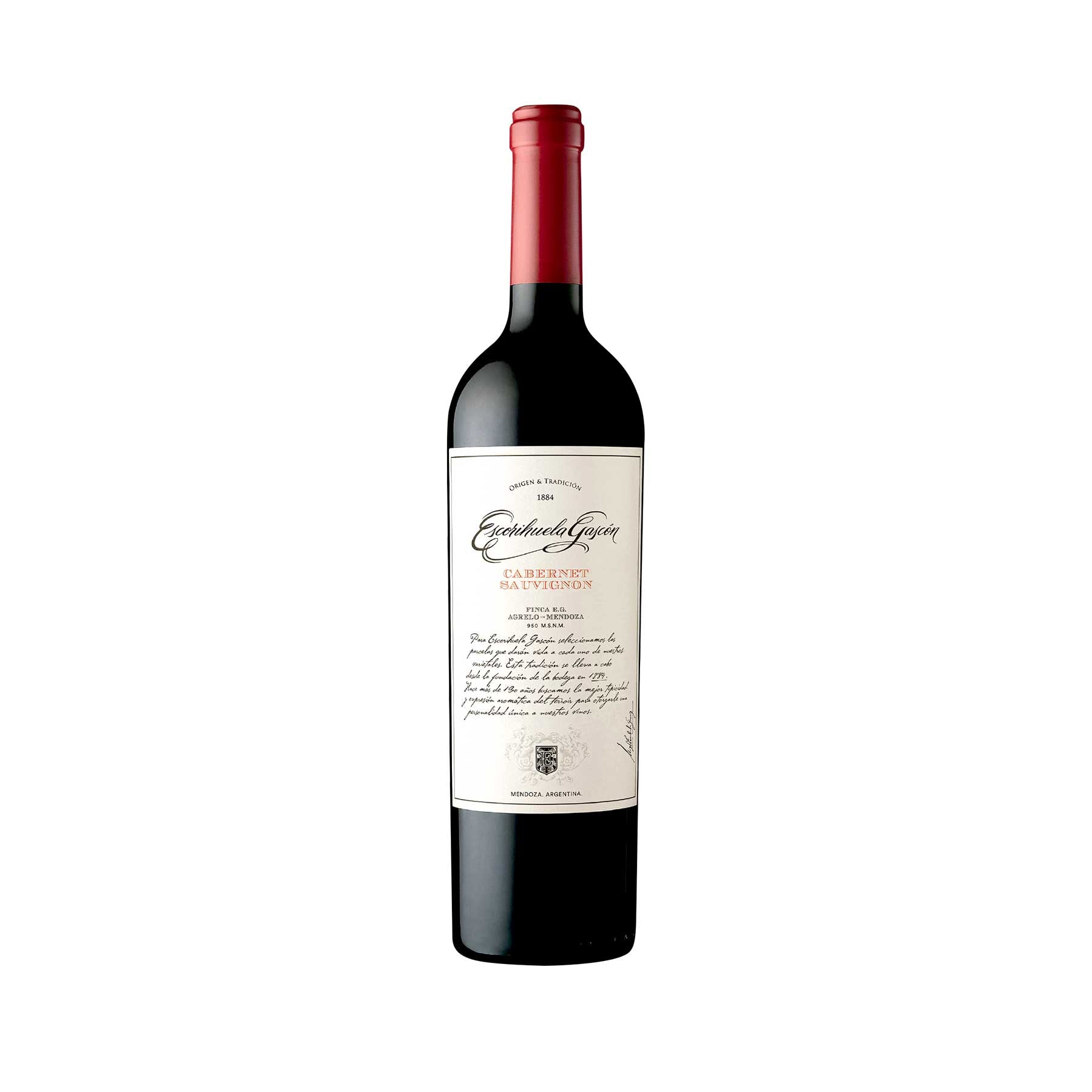 VINO ESCORIHUELA GASCON CABERNET SAUVIGNON X 750ML