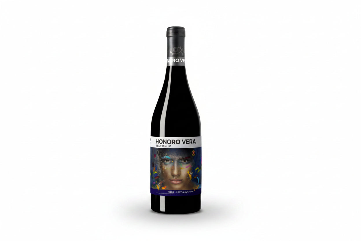 VINO HONORO VERA TEMPRANILLO RIOJA X 750ML