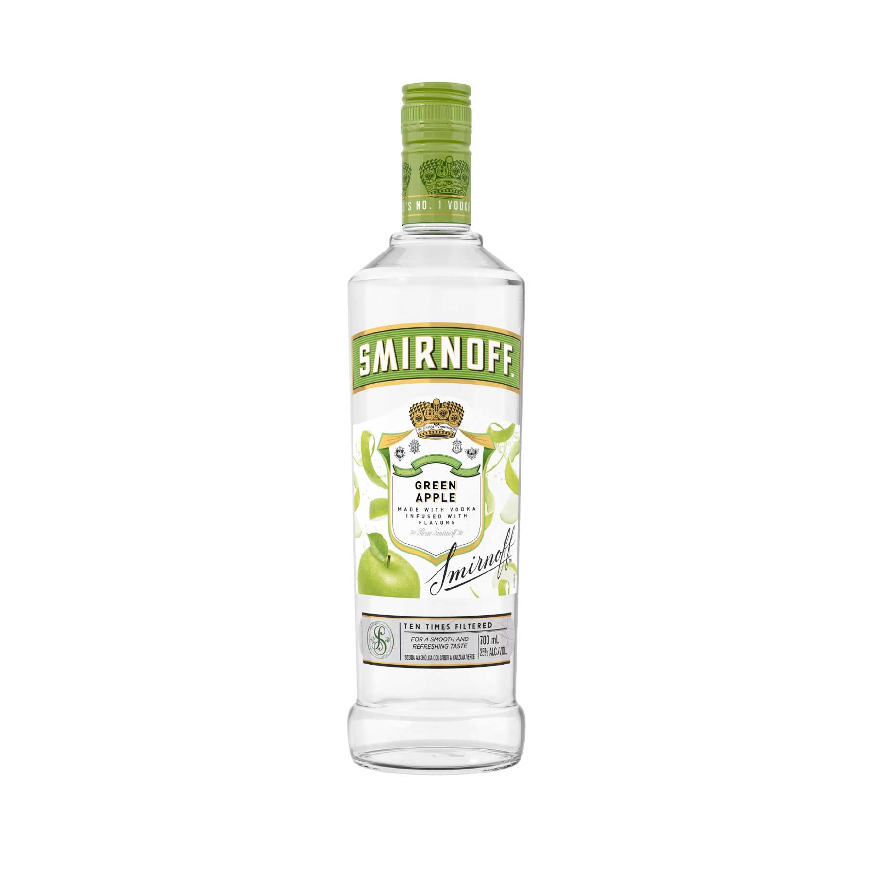 VODKA SMIRNOFF GREEN APPLE X 700ML
