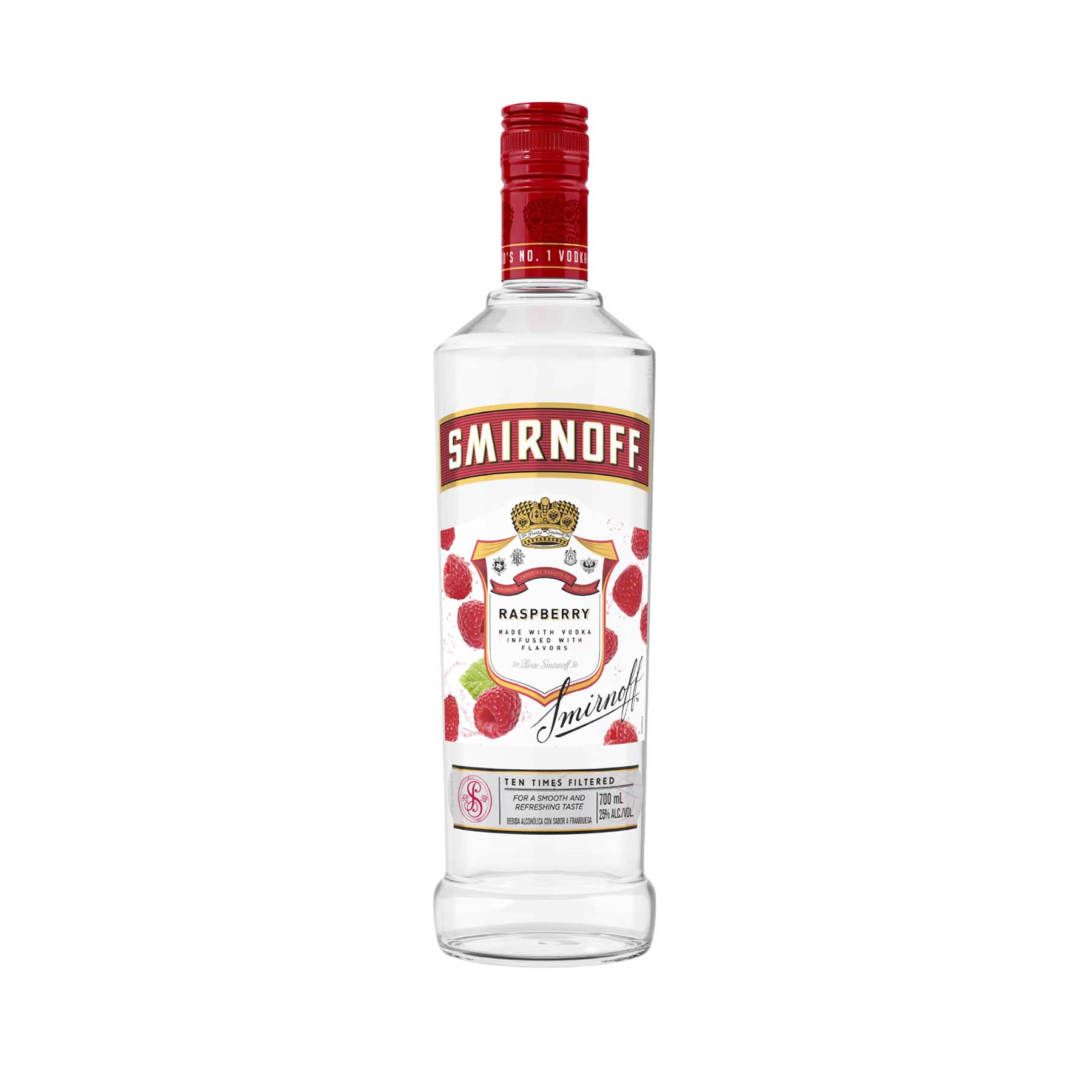 VODKA SMIRNOFF RASPBERRY X 700ML