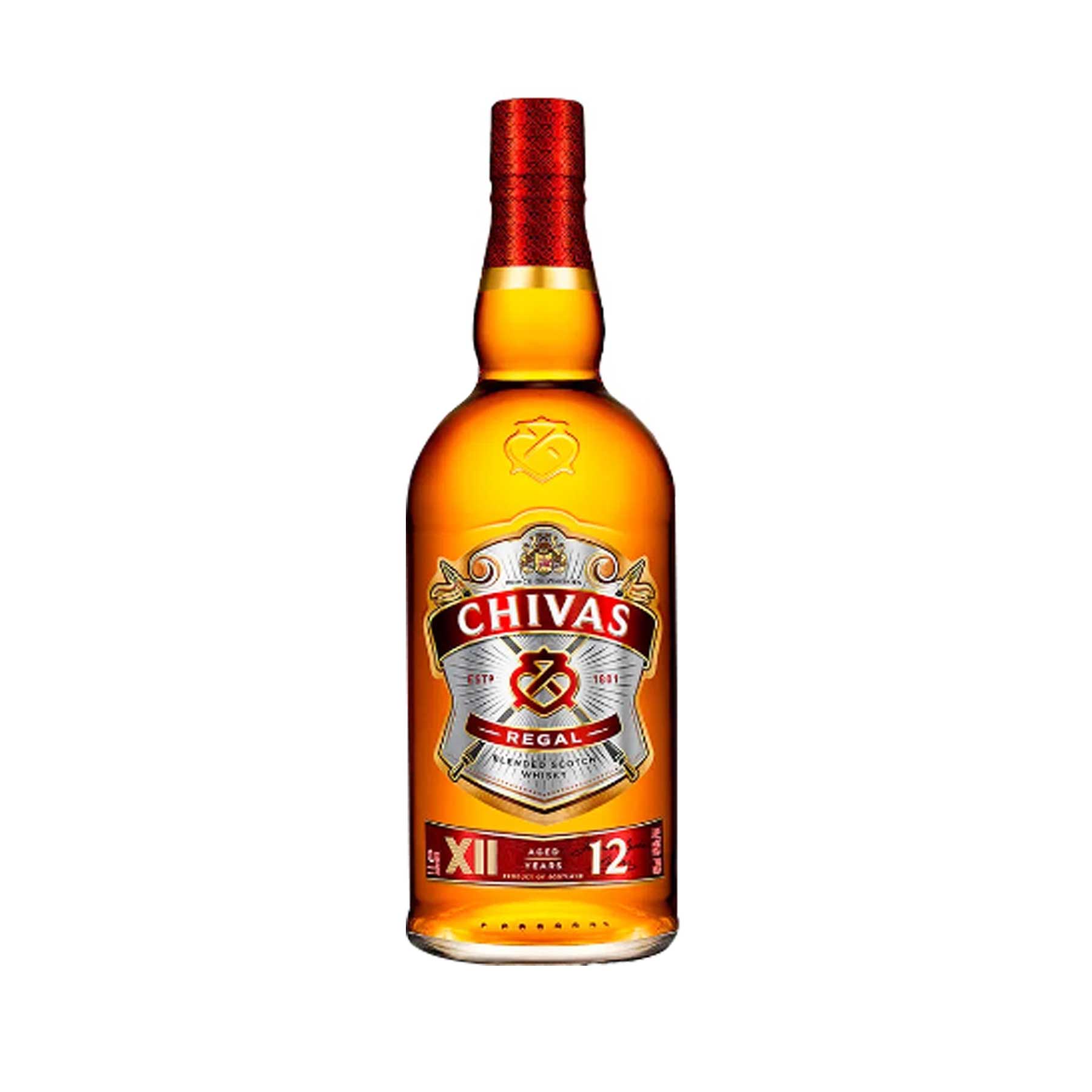 WHISKY CHIVAS REGAL 12AÑOS X 1 L