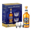 WHISKY CHIVAS REGAL 18 AÑOS X + 2 VASOS