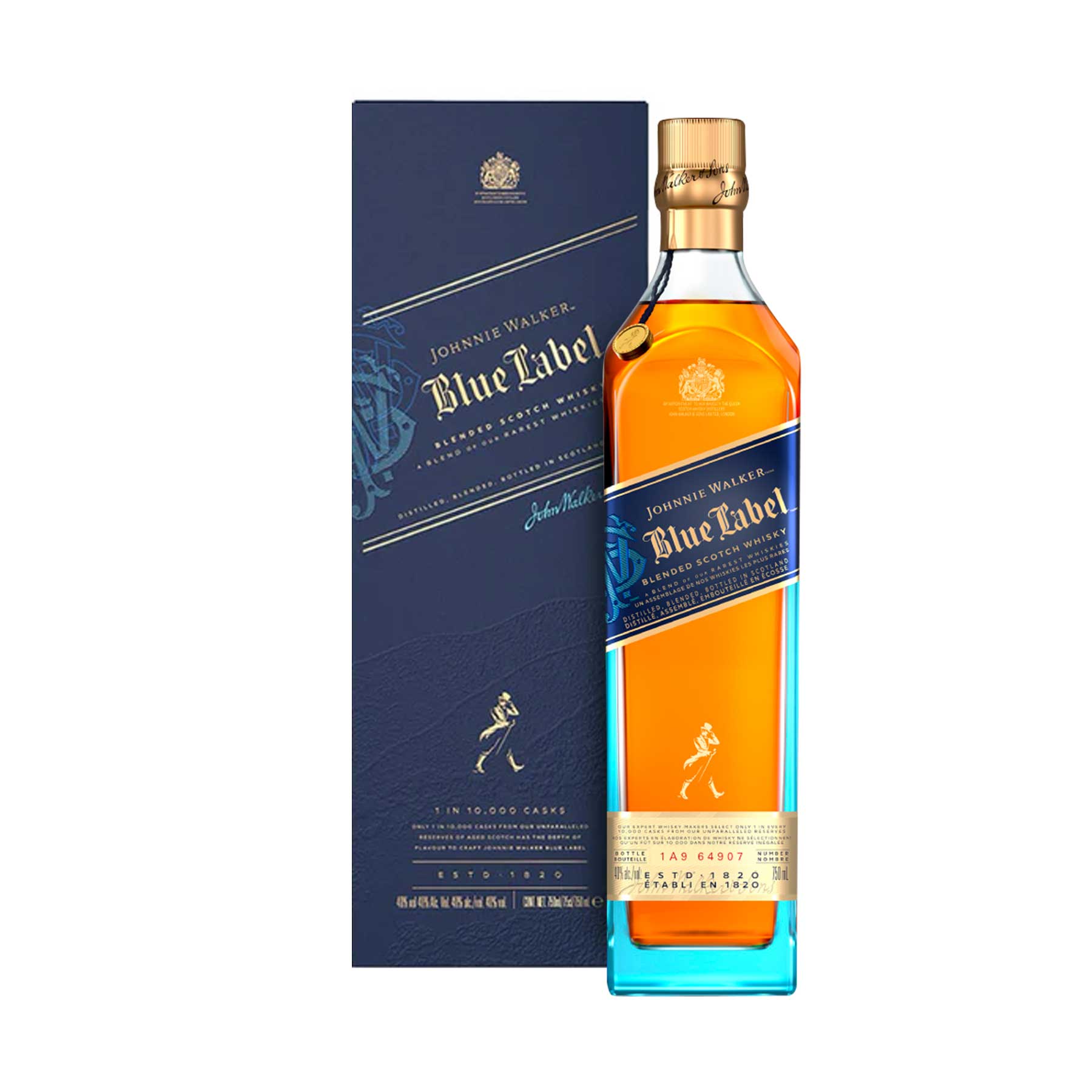 WHISKY JHONNIE WALKER BLUE LABEL X 750ML