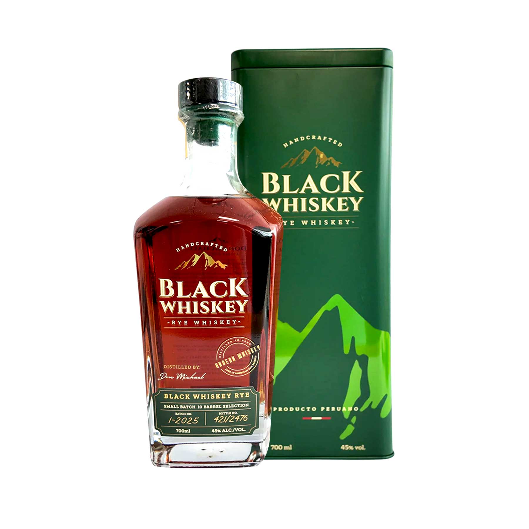 BLACK WHISKEY RYE X 700ML