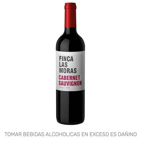VINO LAS MORAS CABERNET SAUVIGNON X 750 ML