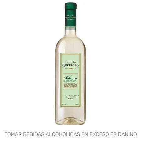 VINO SANTIAGO QUEIROLO BLANCO RESERVADO X 750ML