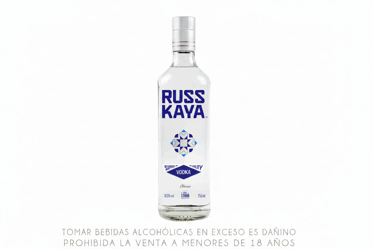 VODKA RUSSKAYA CLASICO X 750ML