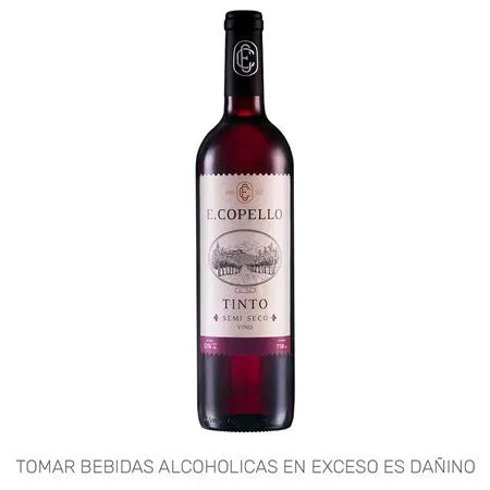 VINO E. COPELLO TINTO SEMISECO X 750ML