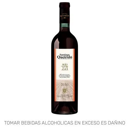 VINO SANTIAGO QUEIROLO SIGLO XVI X 750ML
