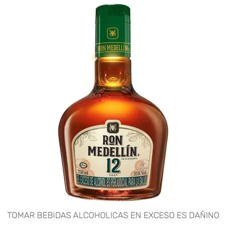 RON MEDELLIN 12 AÑOS X 750ML