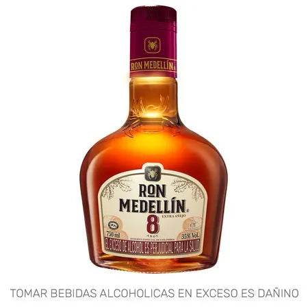 RON MEDELLIN 8 AÑOS X 750 ML