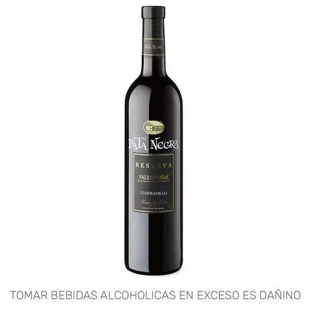 VINO PATA NEGRA RESERVA TEMPRANILLO VALDAPEÑAS X 750ML