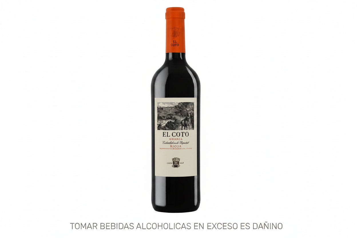 VINO EL COTO CRIANZA RIOJA X 750ML