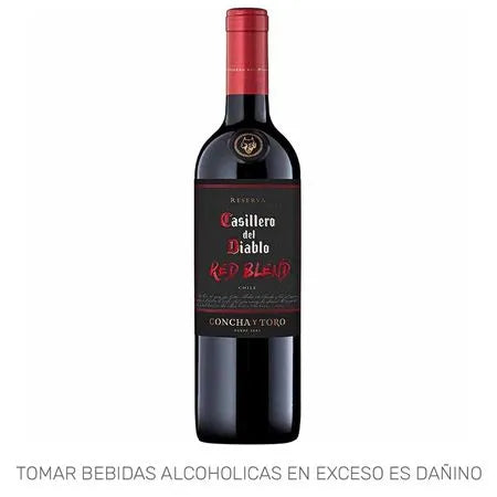 VINO CASILLERO DEL DIABLO RESERVA RED BLEND X 750ML
