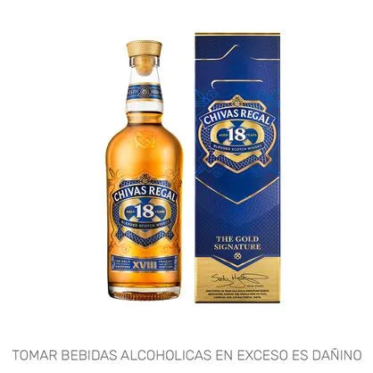 WHISKY CHIVAS REGAL 18 AÑOS X 700 ML