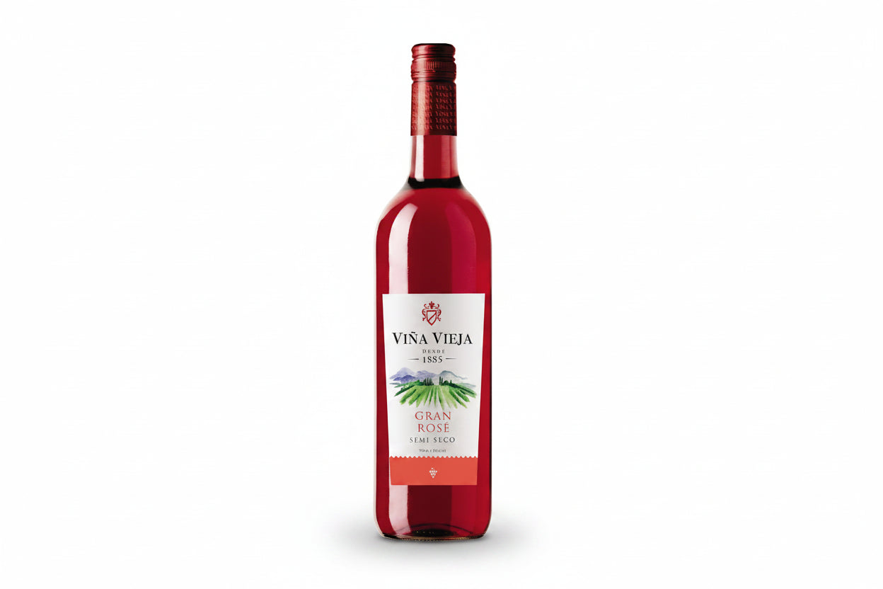 VIÑA VIEJA GRAN ROSADO SEMISECO X 750ML