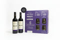 PACK 2 COPELLO BORGOÑA SEMISECO + 2 VASOS