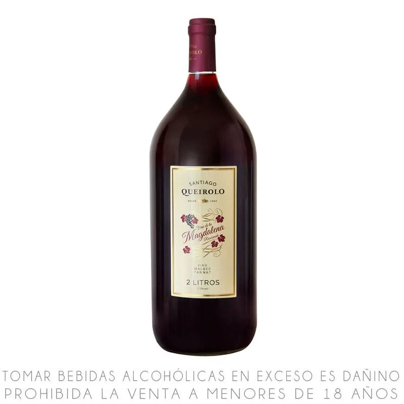 VINO QUEIROLO MAGDALENA VIDRIO X 2 LITROS