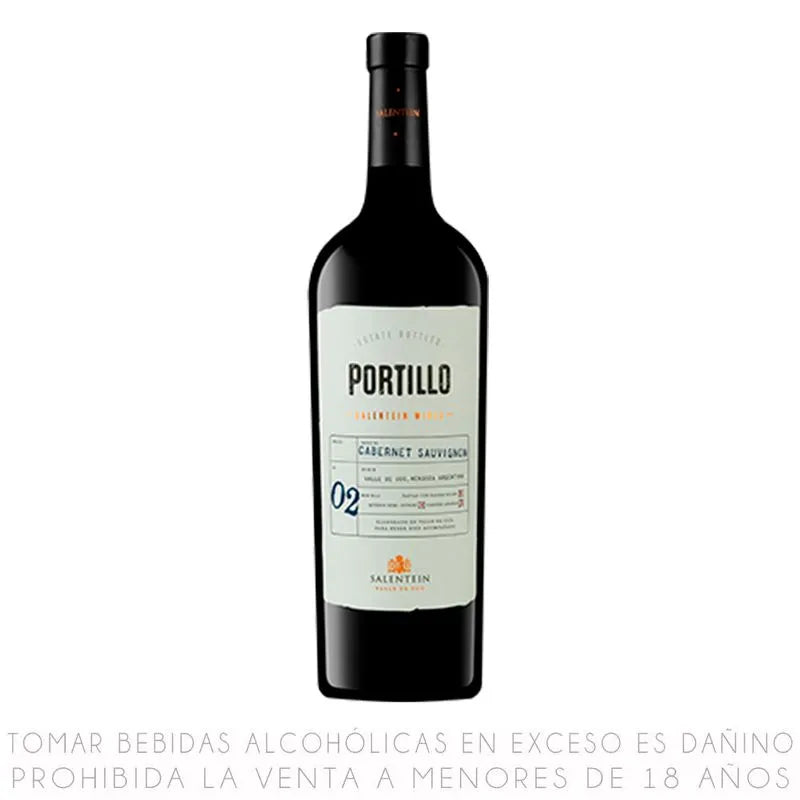 VINO PORTILLO CABERNET SAUVIGNON X 750ML