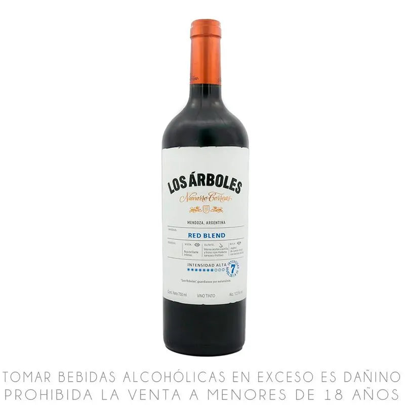 VINO LOS ARBOLES RED BLEND X 750ML