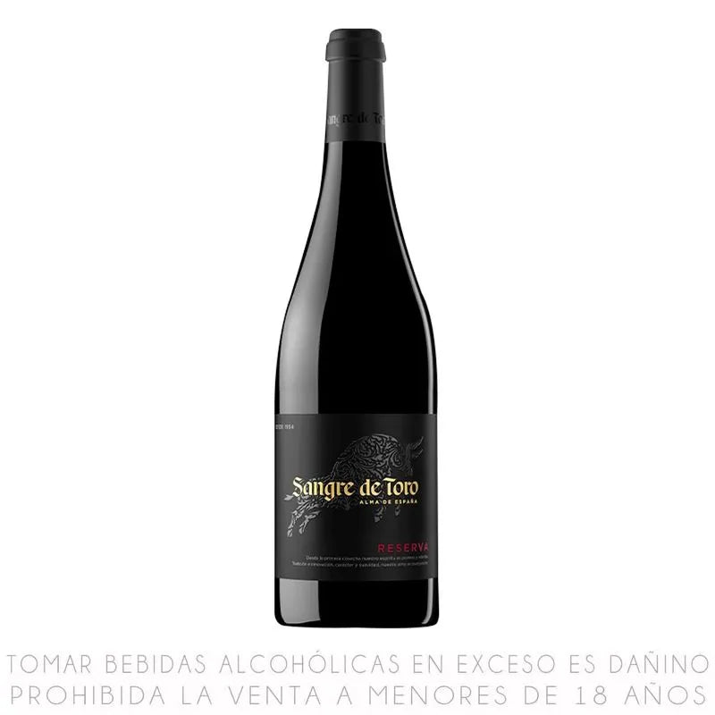 VINO SANGRE DE TORO RESERVA X 750ML