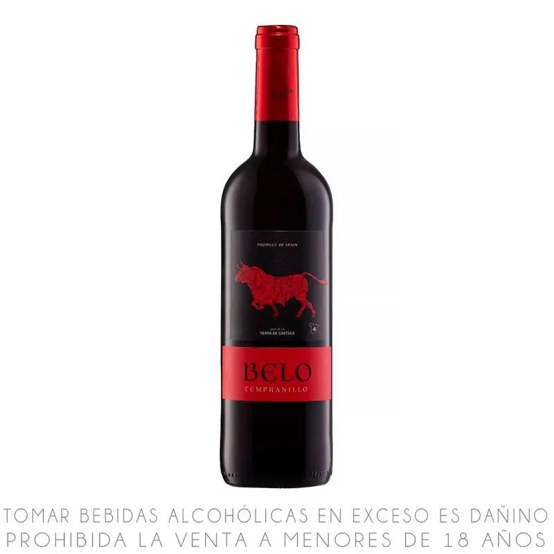 VINO BELO TEMPRANILLO X 750ML
