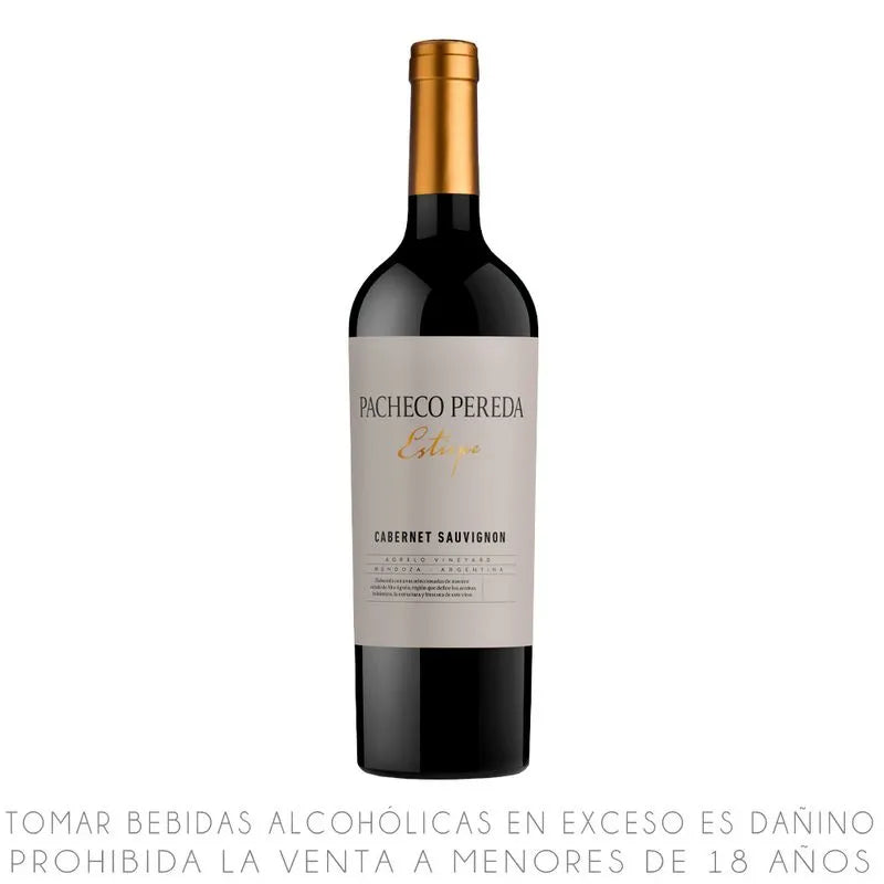 VINO PACHECO PEREDA ESTIRPE CABERNET SAUVIGNON X 750ML