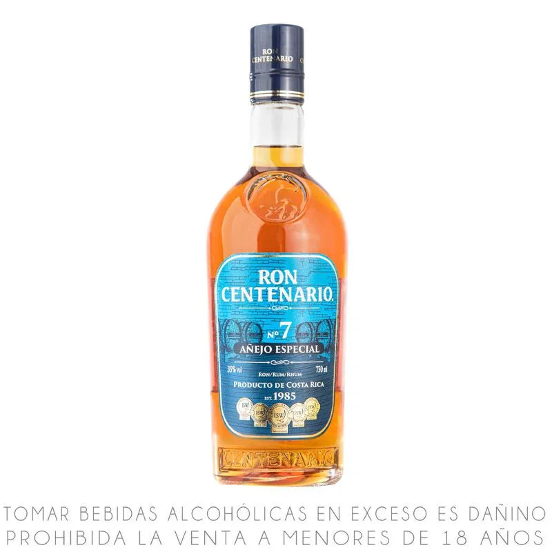RON CENTENARIO 7 AÑOS X 750ML
