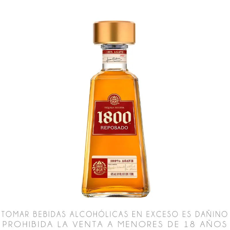 TEQUILA RESERVA 1800 REPOSADO X 750ML