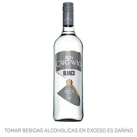 RON CARTAVIO BLANCO X 750ML