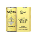 FOUR PACK MR PERKINS GINGER BEER LATA X 180ML