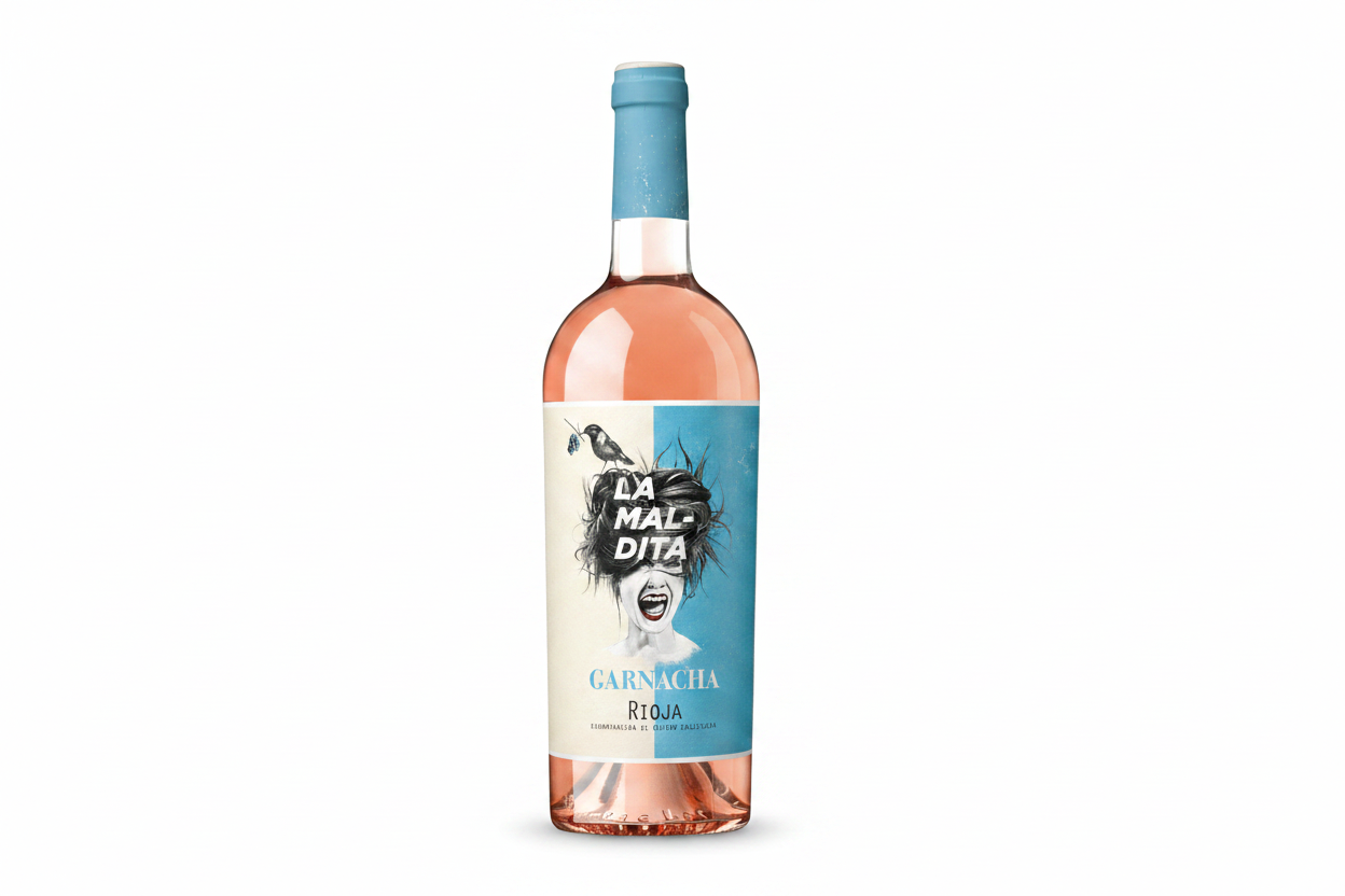 VINO LA MALDITA ROSE GARNACHA X 750ML