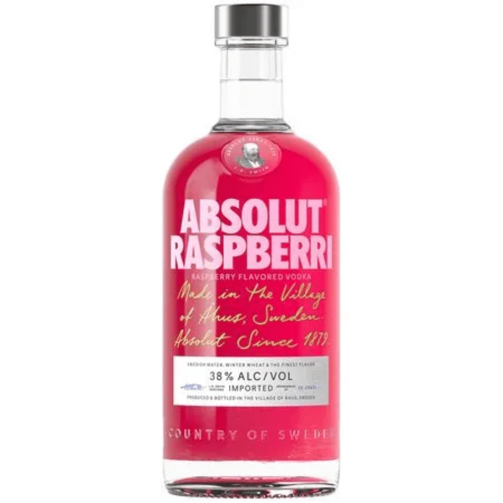VODKA ABSOLUT RASPBERRI X 750ML
