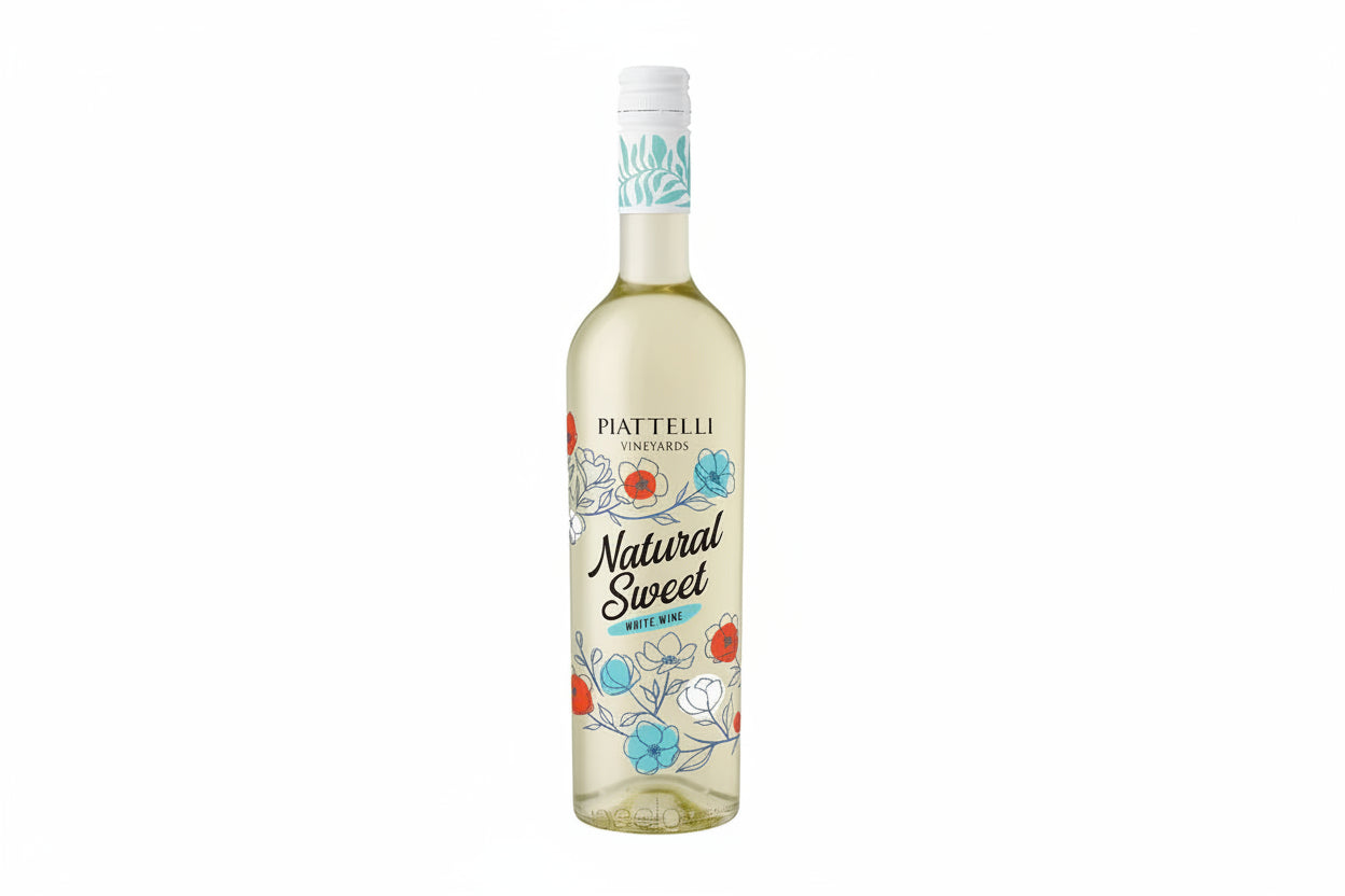 VINO PIATTELLI NATURAL SWEET WHITE X 750ML