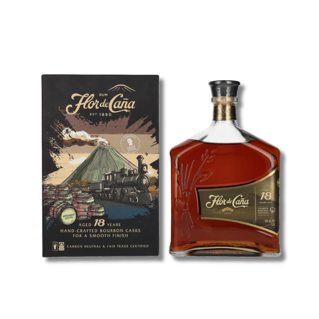 RON FLOR DE CAÑA 18 AÑOS X 750ML