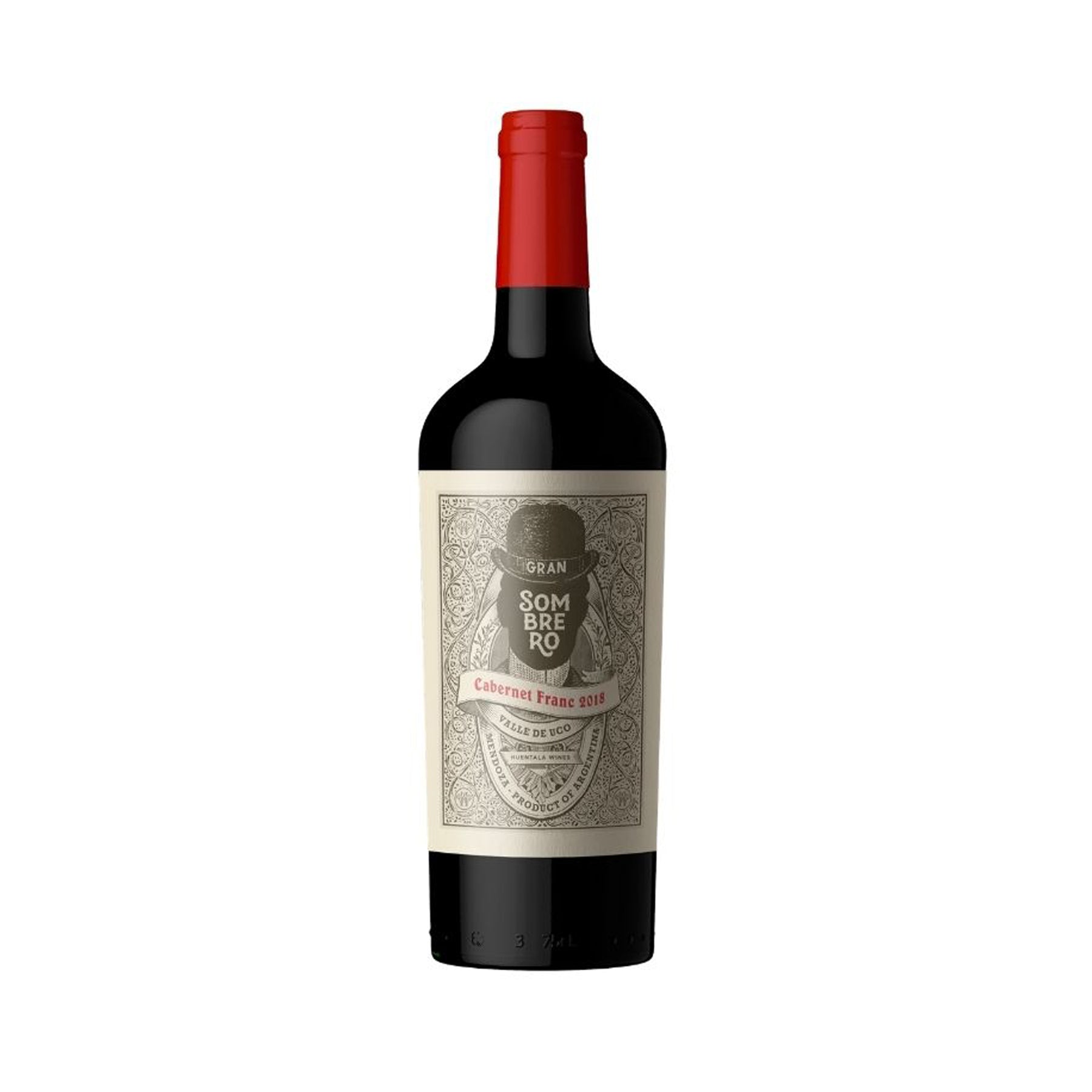 VINO GRAN SOMBRERO CABERNET FRANC X 750ML
