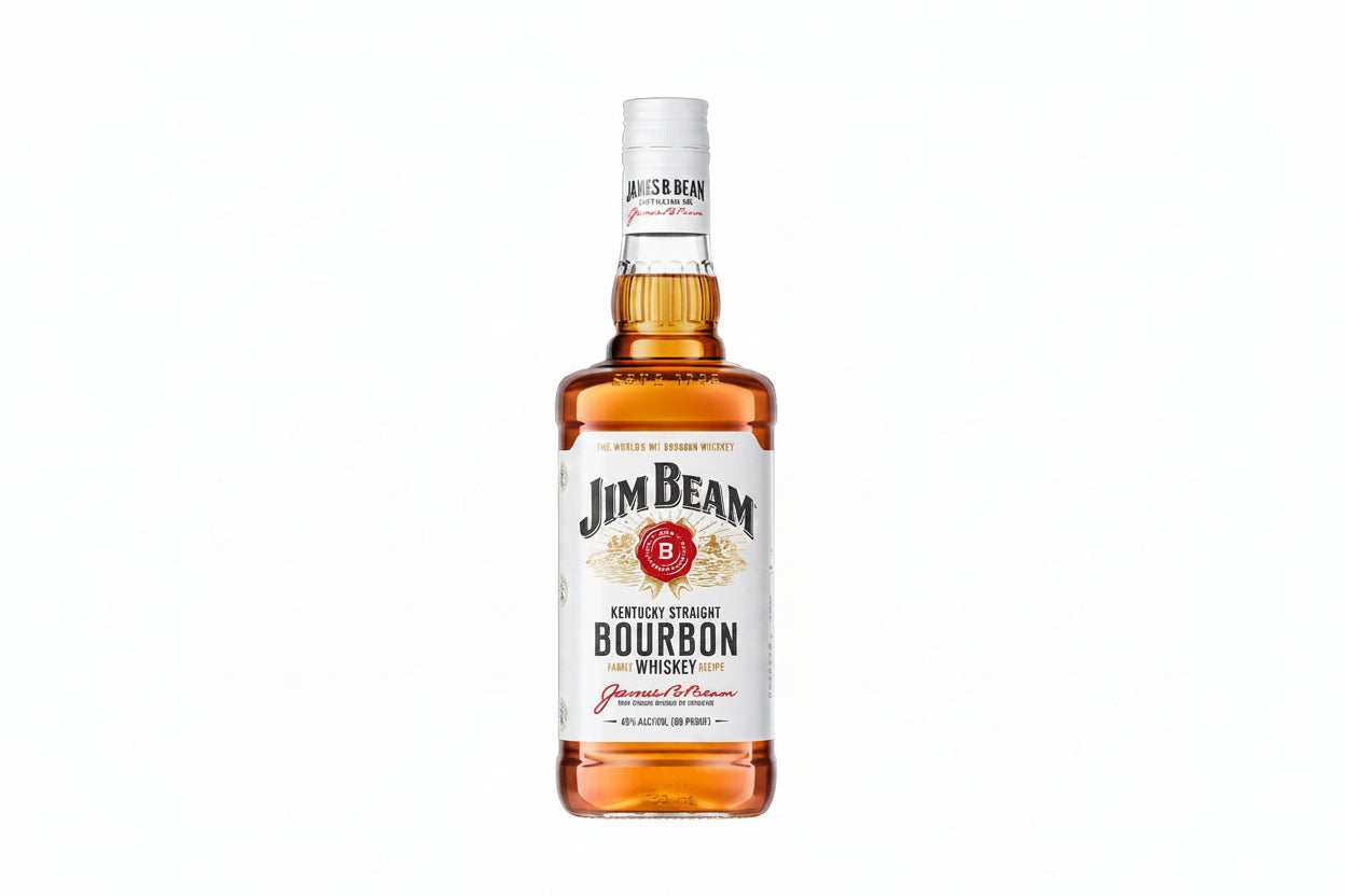 WHISKEY JIM BEAM WHITE BOURBON X 750ML