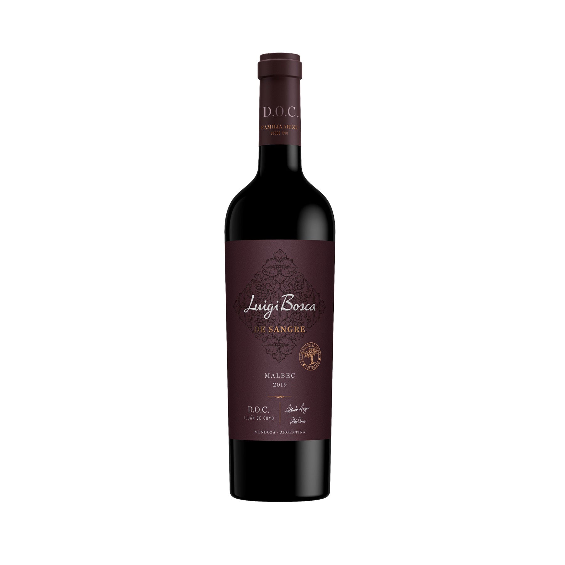 VINO LUIGI BOSCA D.O.C MALBEC X 750ML
