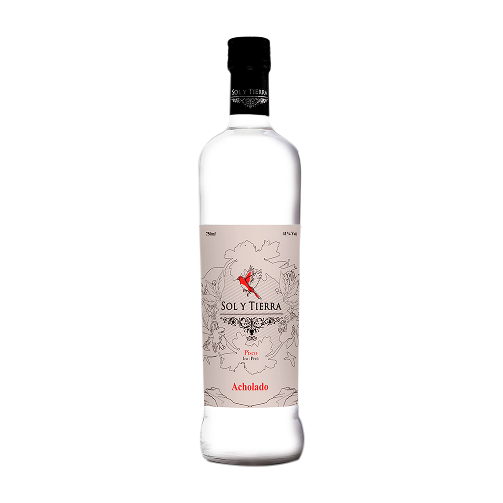 PISCO SOL Y TIERRA ACHOLADO X 750ML