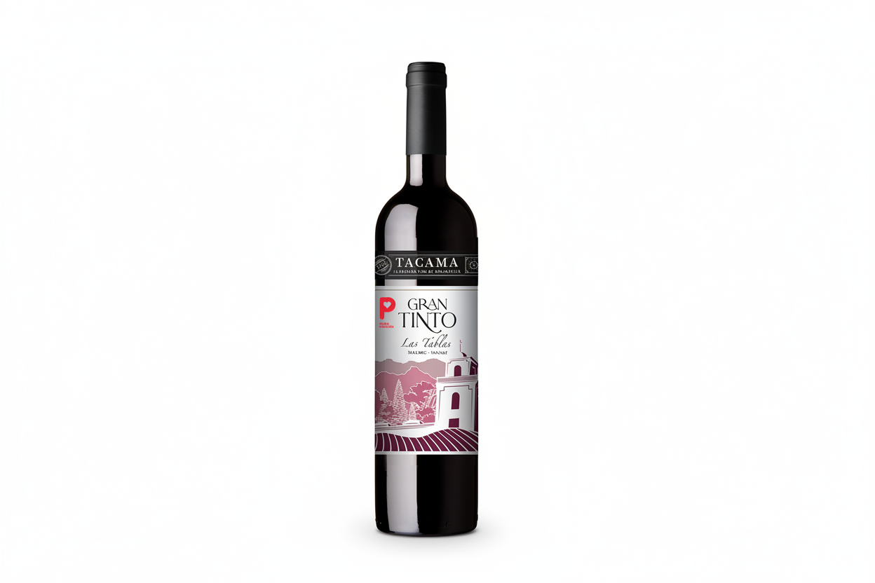 VINO TACAMA GRAN TINTO LAS TABLAS X 750ML
