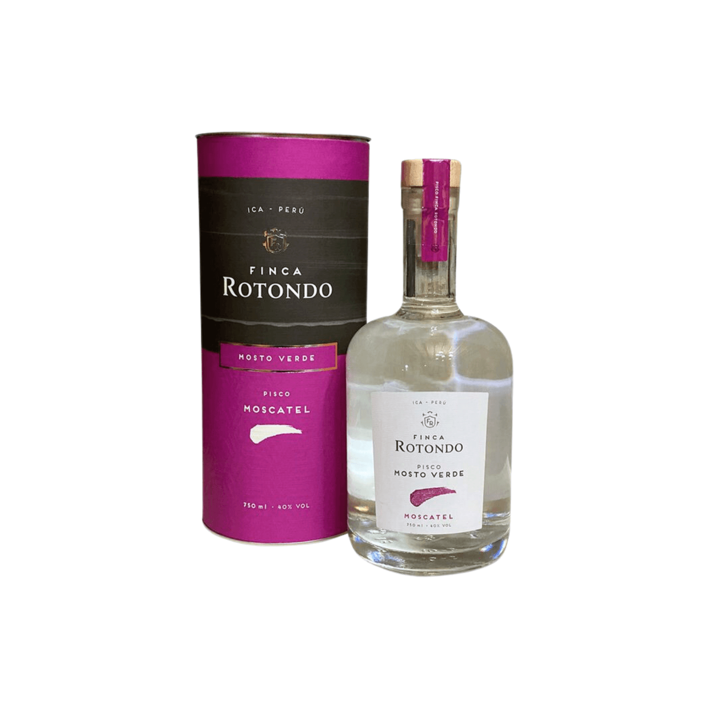 PISCO FINCA ROTONDO M/V MOSCATEL X 750ML