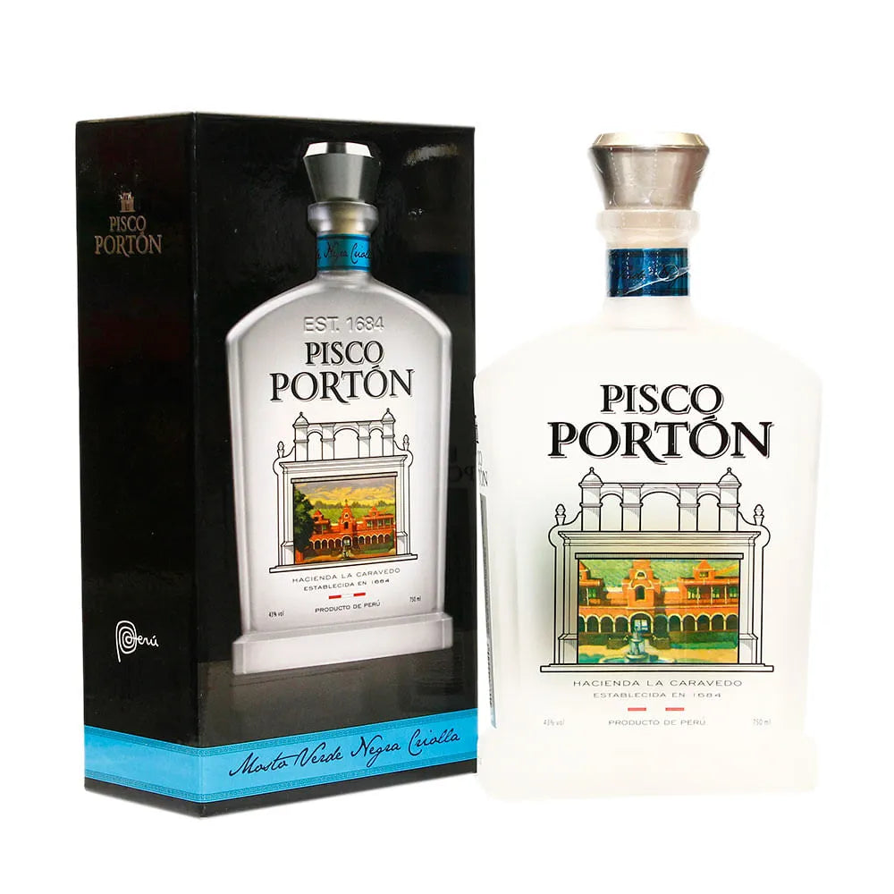 PISCO PORTON M/V NEGRA CRIOLLA X 750ML