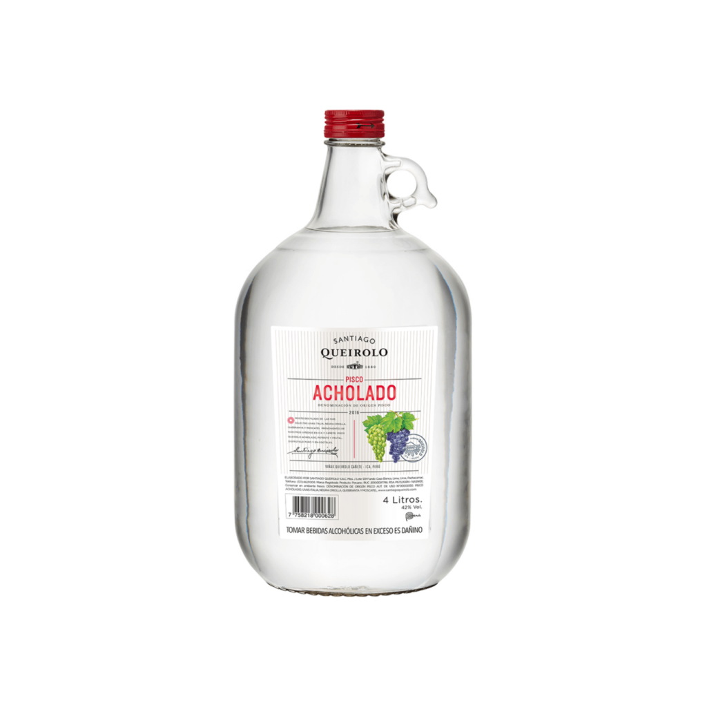 PISCO QUEIROLO ACHOLADO X 4L