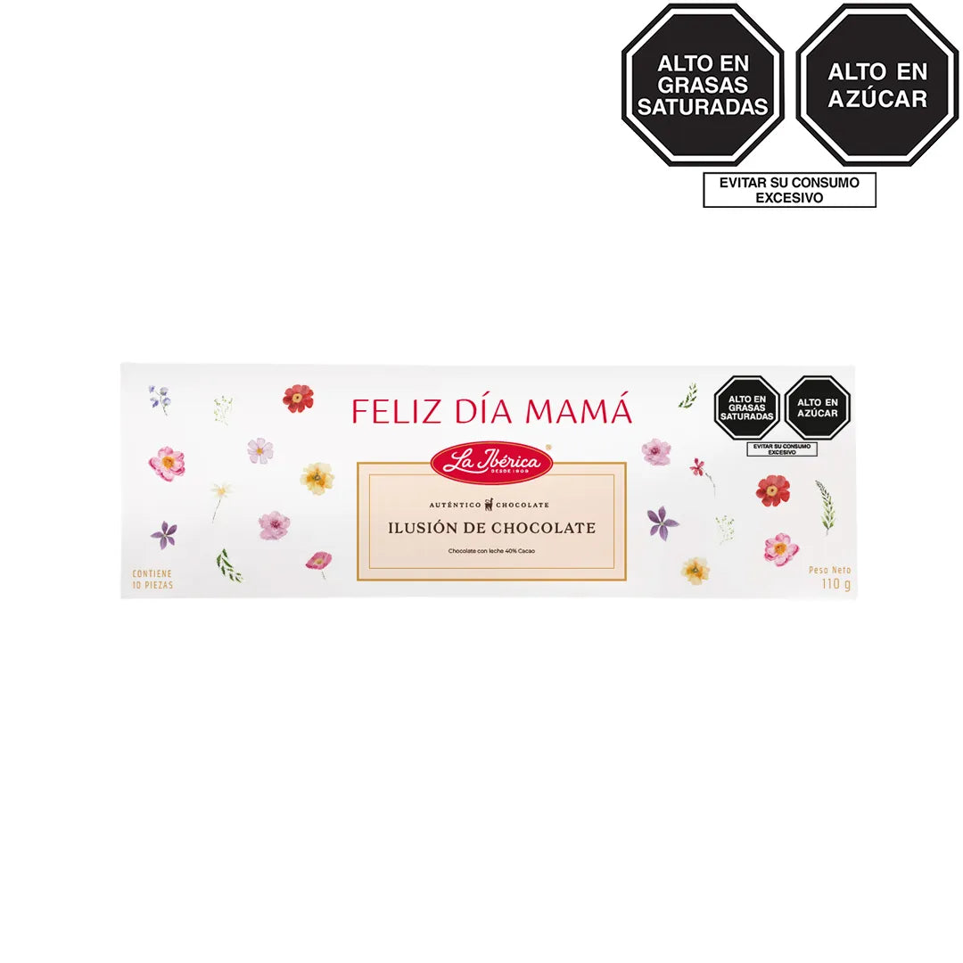 CHOCOLATE IBERICA ILUSION DE CHOCOLATE X 110GR