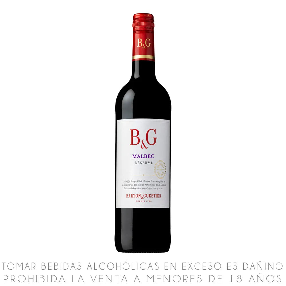 VINO B&G RESERVE MALBEC X 750ML