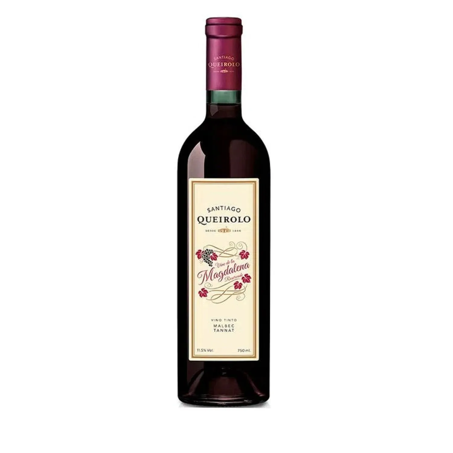 VINO SANTIAGO QUEIROLO MAGDALENA X 750ML